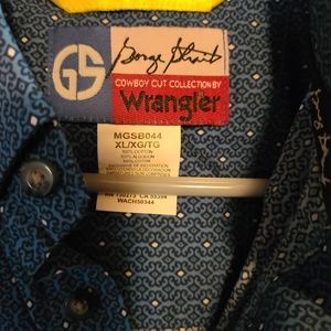 George Strait Wrangler Western Shirt